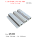 Tấm ốp Lam 3 sóng cao FIL29 - 9016